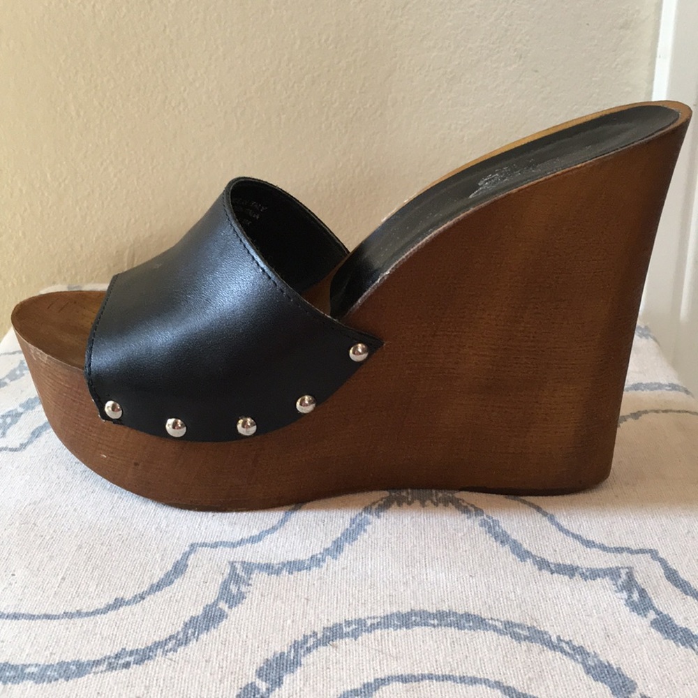 Aldo Black Wedge